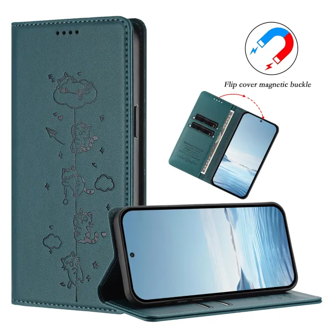 Flip Cover Samsung Galaxy A06 / A07 Gravure Chats