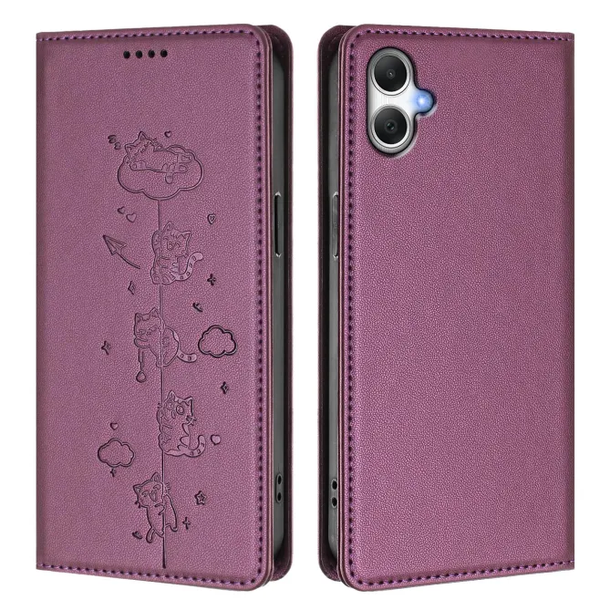 Flip Cover Samsung Galaxy A06 / A07 Gravure Chats