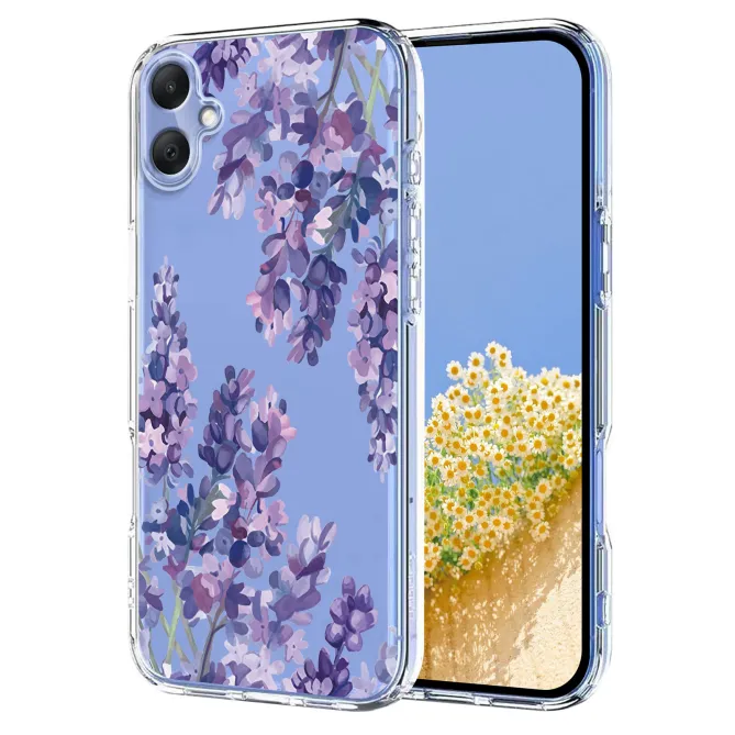 Coque Samsung Galaxy A07 Fleurs et Papillons Transparente