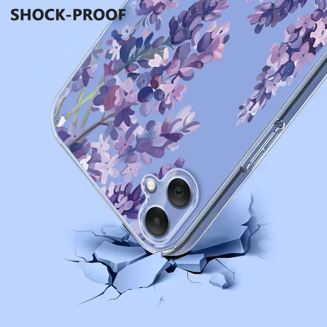 Coque Samsung Galaxy A07 Fleurs et Papillons Transparente