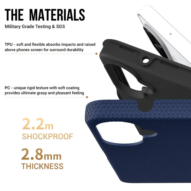 Coque Samsung Galaxy A07 Hugo Antichoc Grip Militaire Magnétique