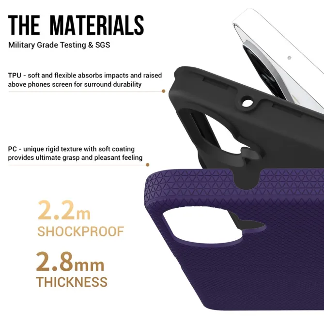 Coque Samsung Galaxy A07 Hugo Antichoc Grip Militaire Magnétique