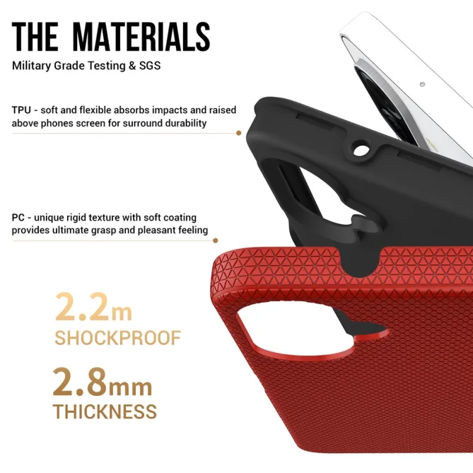 Coque Samsung Galaxy A07 Hugo Antichoc Grip Militaire Magnétique