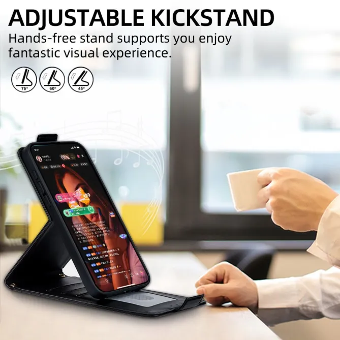 Etui Samsung Galaxy A07 Flip Vertical avec Bandoulière et Porte-cartes