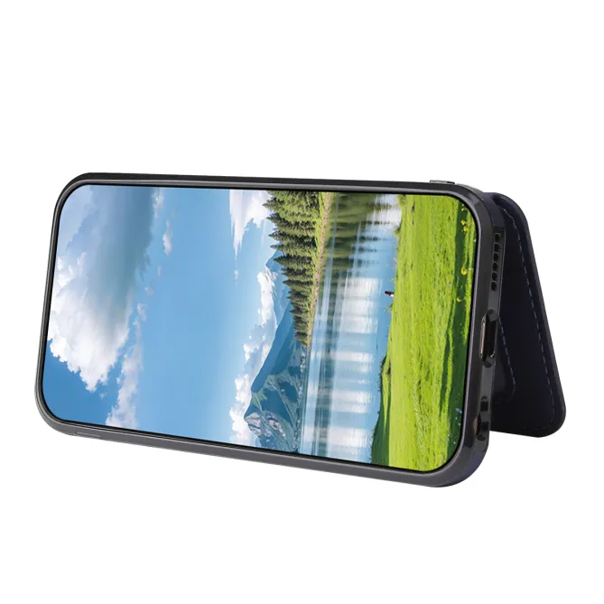 Coque Samsung Galaxy A07 4G / 5G Effet Cuir avec Porte-Cartes et Support