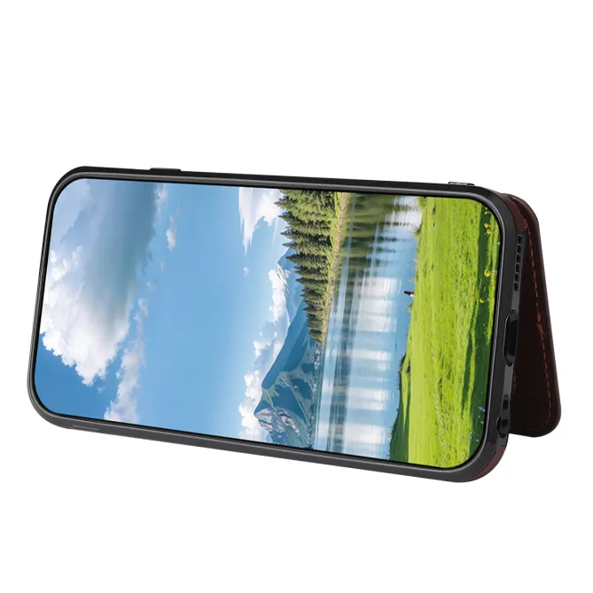 Coque Samsung Galaxy A07 4G / 5G Effet Cuir avec Porte-Cartes et Support