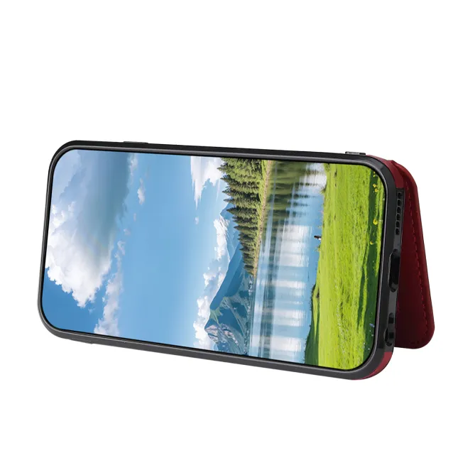 Coque Samsung Galaxy A07 4G / 5G Effet Cuir avec Porte-Cartes et Support