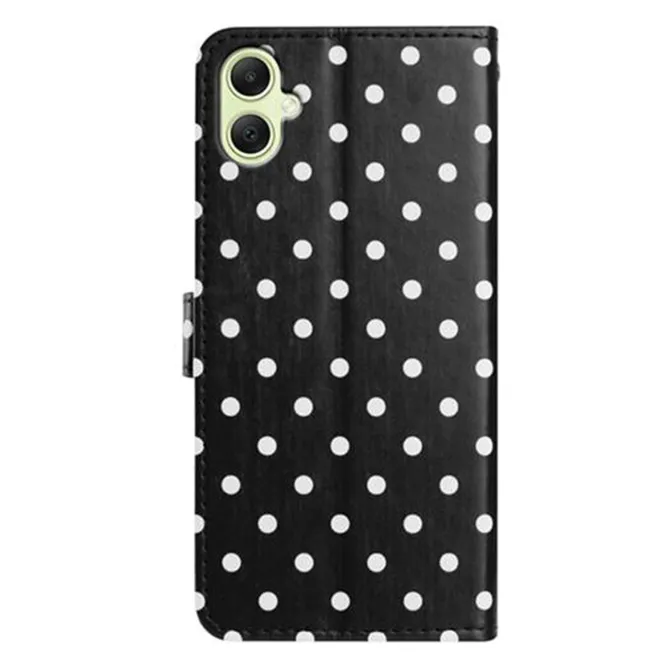 Housse Samsung Galaxy A07 / A06 Motif Pois avec Porte-Cartes