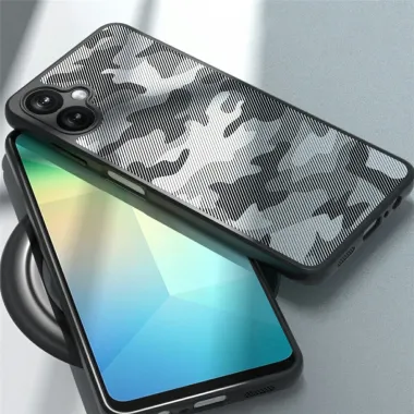 Coque Samsung Galaxy A07 Hybride Shockproof avec Dos Rigide