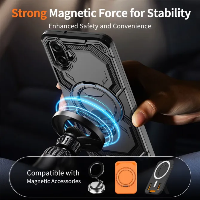 Coque Samsung Galaxy A07 Armor Ring Magnétique