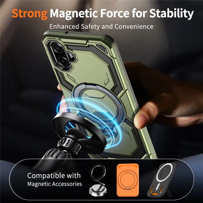 Coque Samsung Galaxy A07 Armor Ring Magnétique