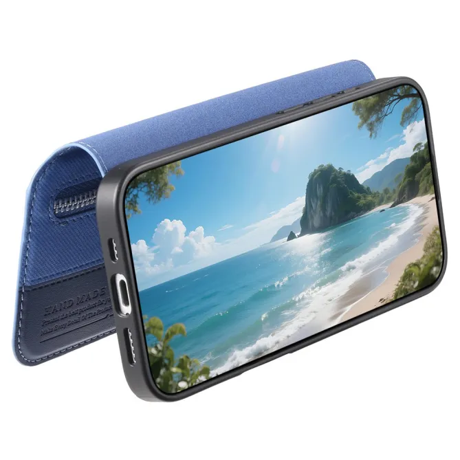 Housse Samsung Galaxy A07 Texture Tissu avec Coque Détachable