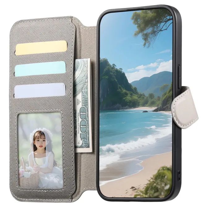 Housse Samsung Galaxy A07 Texture Tissu avec Coque Détachable