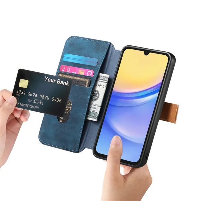 Housse Samsung Galaxy A07 Rétro avec Dragonne Support