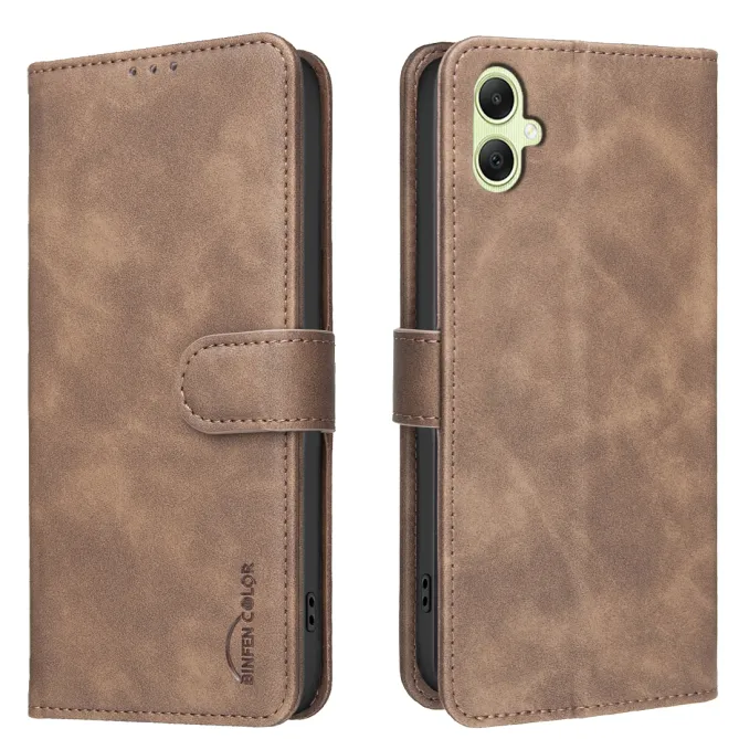 Housse Samsung Galaxy A07 / A06 BINFEN COLOR Effet Cuir