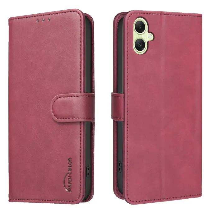 Housse Samsung Galaxy A07 / A06 BINFEN COLOR Effet Cuir
