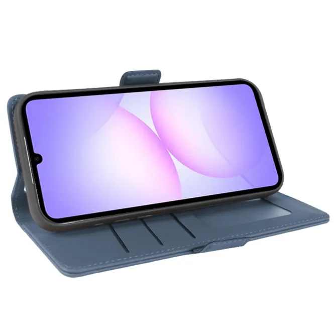 Housse Samsung Galaxy A07 Effet Cuir avec Porte-Cartes et Support