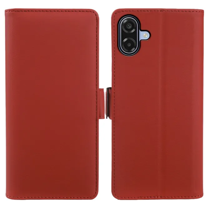 Housse Samsung Galaxy A07 Effet Cuir avec Porte-Cartes et Support