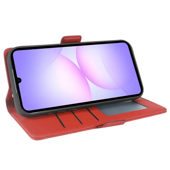 Housse Samsung Galaxy A07 Effet Cuir avec Porte-Cartes et Support