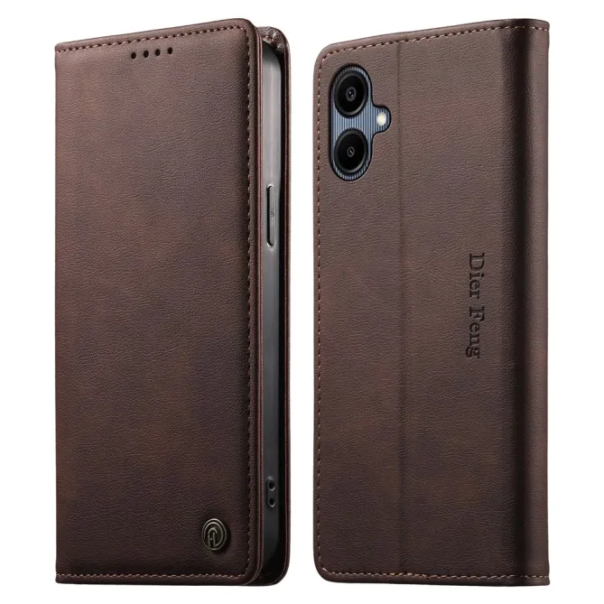 Flip Cover Samsung Galaxy A07 4G / 5G Effet Cuir Dier Feng avec RFID