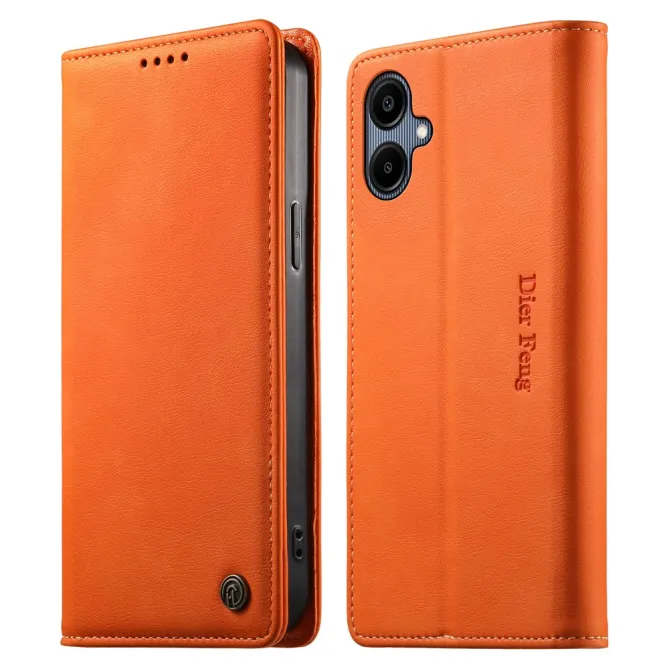 Flip Cover Samsung Galaxy A07 4G / 5G Effet Cuir Dier Feng avec RFID