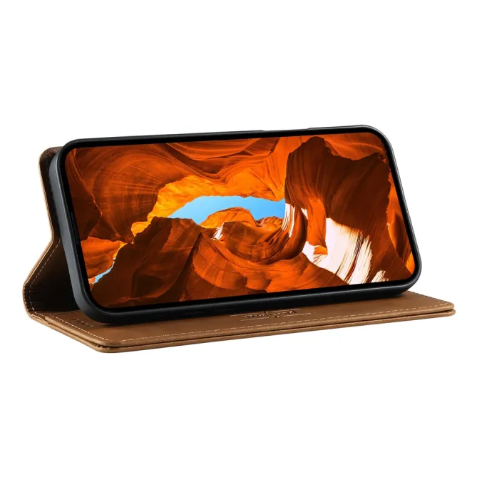 Flip Cover Samsung Galaxy A07 4G / 5G Effet Cuir Dier Feng avec RFID