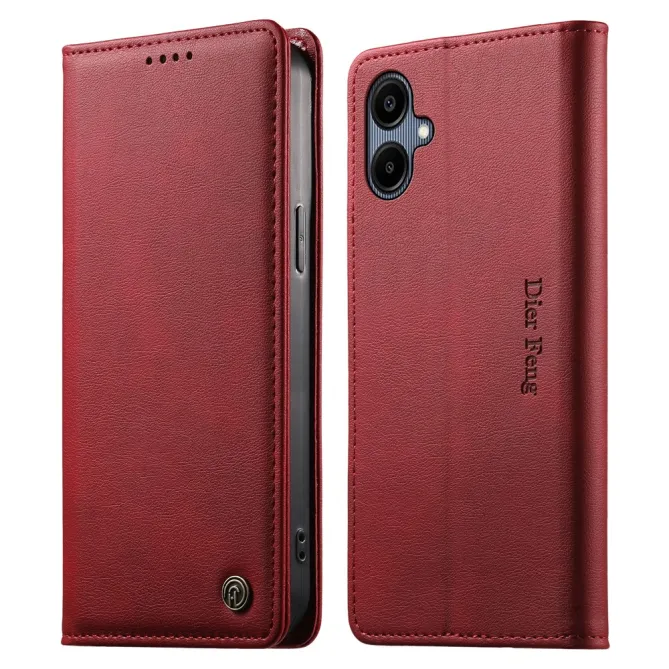 Flip Cover Samsung Galaxy A07 4G / 5G Effet Cuir Dier Feng avec RFID