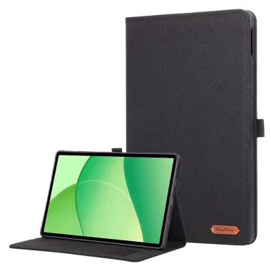 Housse Oppo Pad SE Texture Tissu avec Porte-Cartes et Support