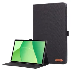 Housse Oppo Pad SE Texture Tissu avec Porte-Cartes et Support