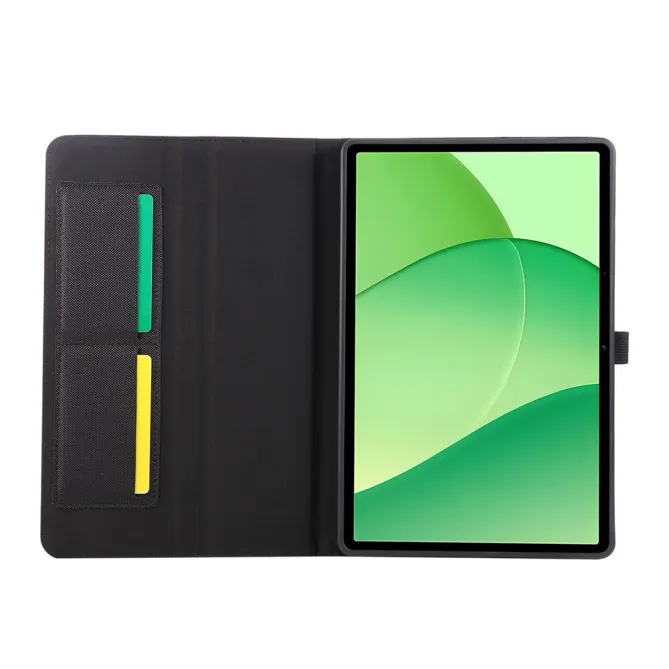 Housse Oppo Pad SE Texture Tissu avec Porte-Cartes et Support