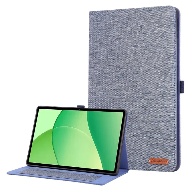 Housse Oppo Pad SE Texture Tissu avec Porte-Cartes et Support