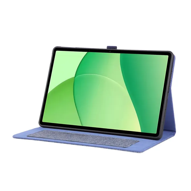 Housse Oppo Pad SE Texture Tissu avec Porte-Cartes et Support