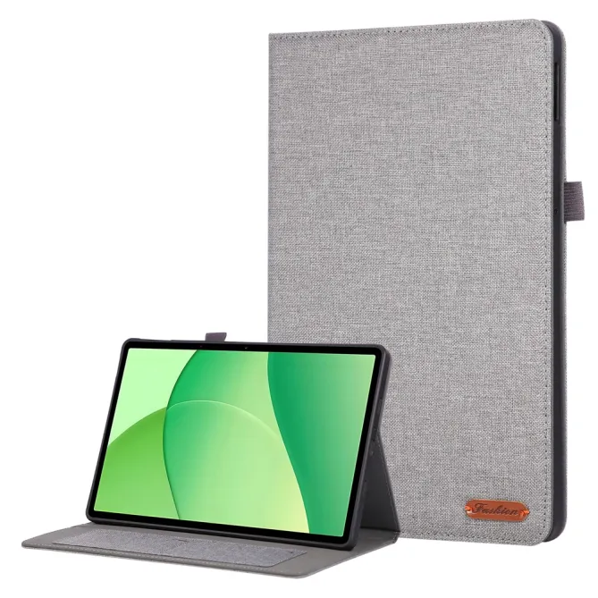 Housse Oppo Pad SE Texture Tissu avec Porte-Cartes et Support