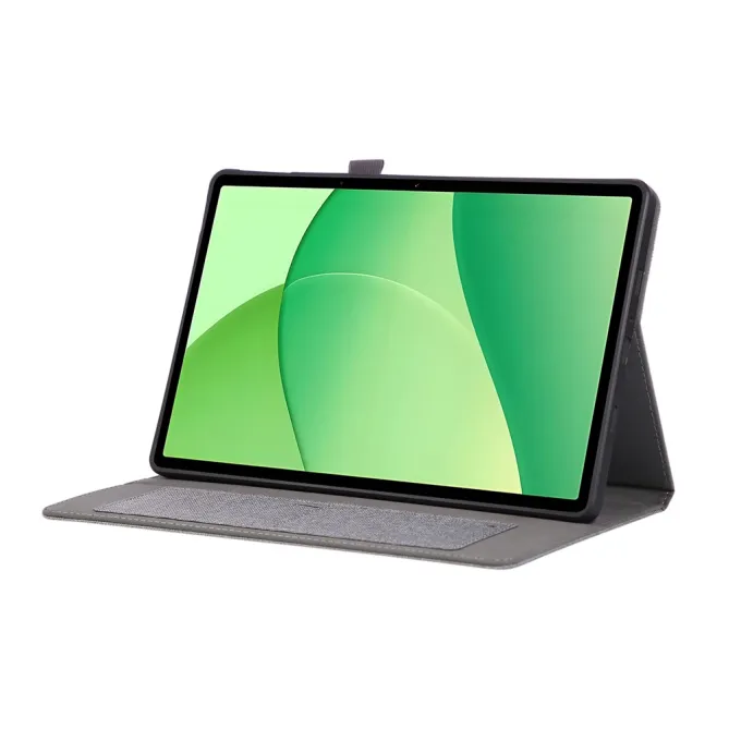 Housse Oppo Pad SE Texture Tissu avec Porte-Cartes et Support