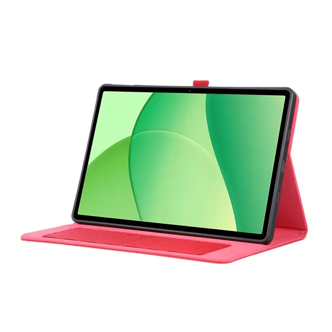 Housse Oppo Pad SE Texture Tissu avec Porte-Cartes et Support