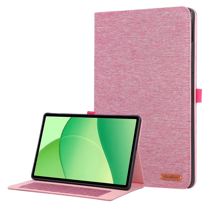 Housse Oppo Pad SE Texture Tissu avec Porte-Cartes et Support