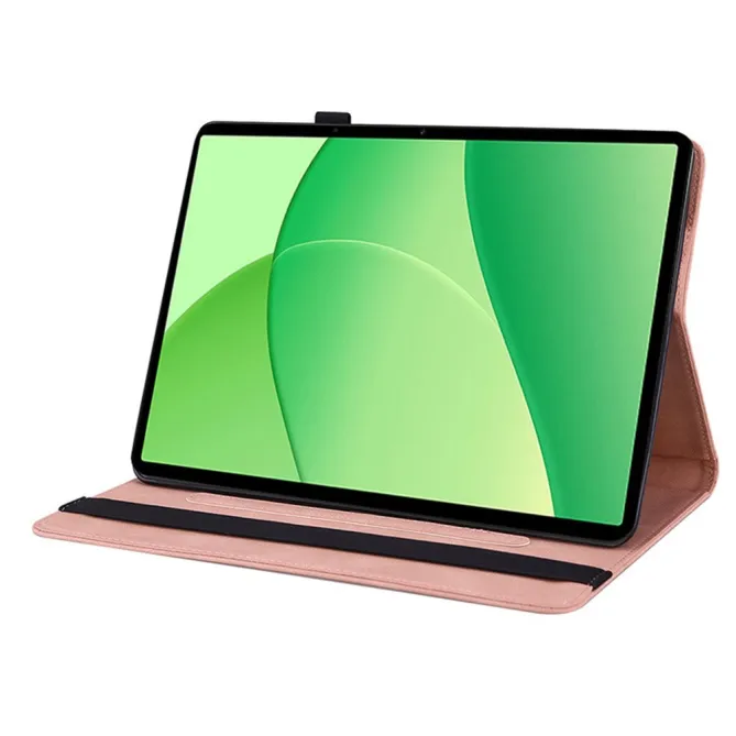 Housse Oppo Pad SE Papillons et Fleurs Gravés