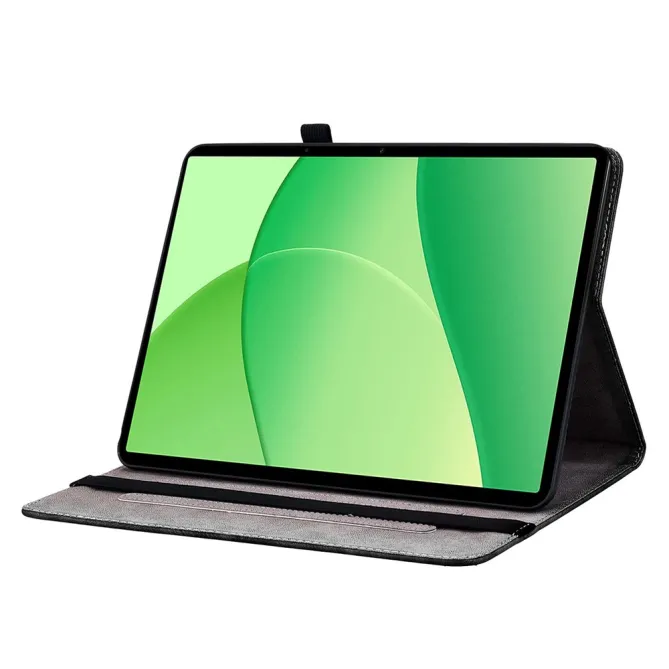 Housse Oppo Pad SE Rose Noire et Éclats d'Or