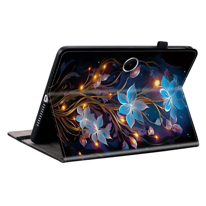 Housse Oppo Pad SE Fleurs Lumineuses Féériques