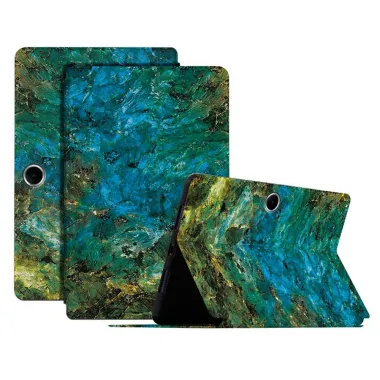 Housse Oppo Pad SE Texture Marbre Émeraude