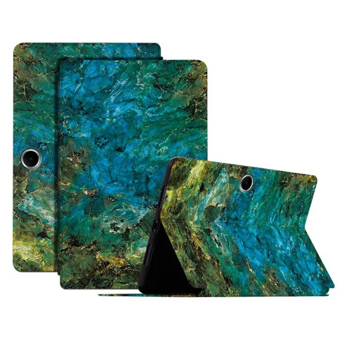 Housse Oppo Pad SE Texture Marbre Émeraude