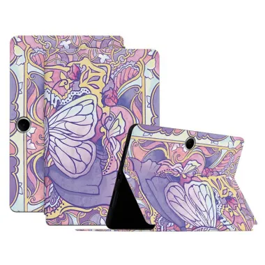 Housse Oppo Pad SE Art Papillon Violet