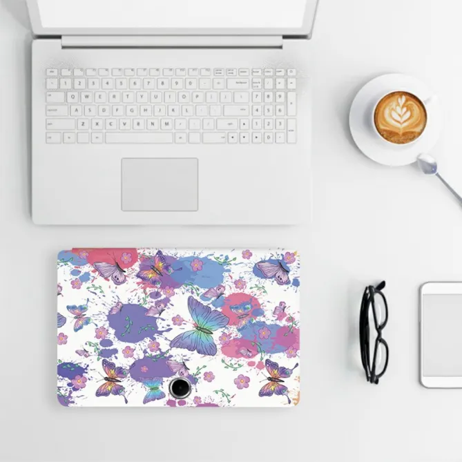 Housse Oppo Pad SE Papillons Pastel