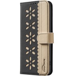 Etui Samsung Galaxy A27 Ophélie Motif Floral Ajouré Anti-RFID BINFEN