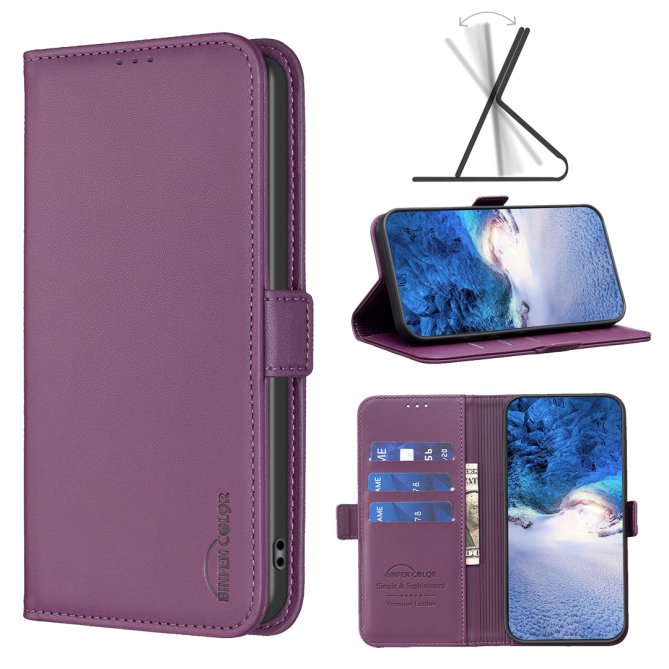 Etui Samsung Galaxy A27 Léopold Folio Porte-cartes BINFEN