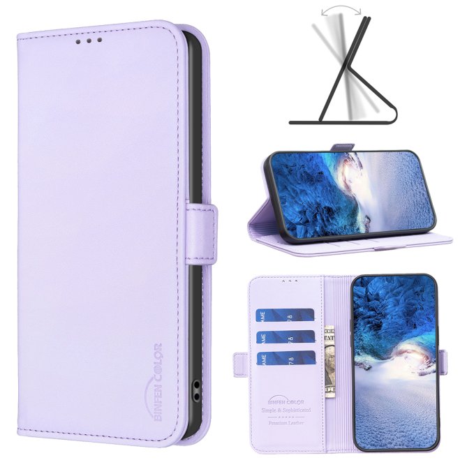 Etui Samsung Galaxy A27 Léopold Folio Porte-cartes BINFEN