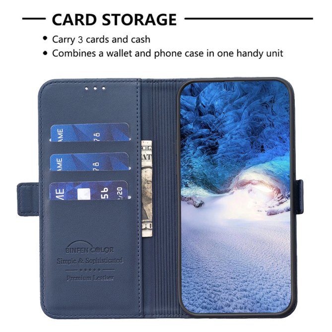 Etui Samsung Galaxy A27 Léopold Folio Porte-cartes BINFEN