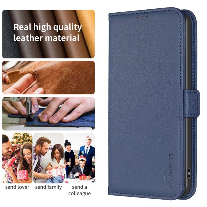 Etui Samsung Galaxy A27 Léopold Folio Porte-cartes BINFEN