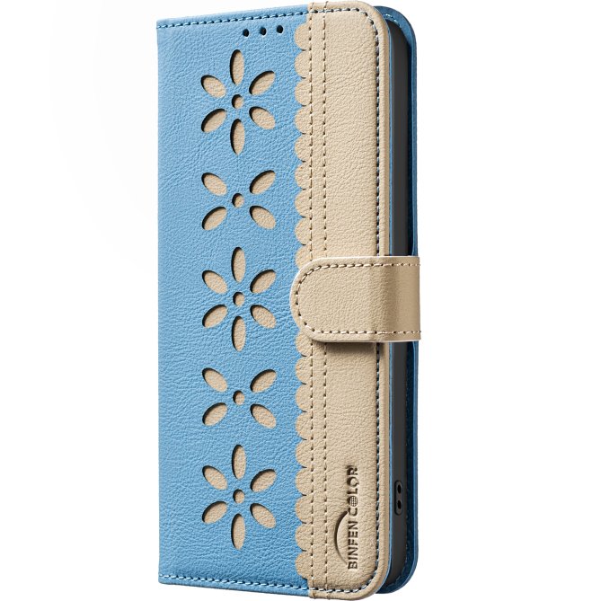 Etui Samsung Galaxy A27 Ophélie Motif Floral Ajouré Anti-RFID BINFEN