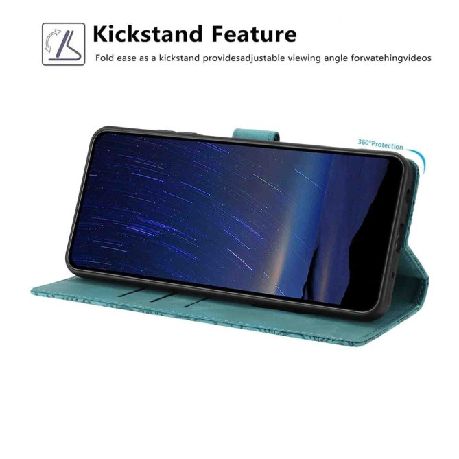 Etui Samsung Galaxy A27 Héloïse Fleurs de Cerisier Gravées avec Dragonne